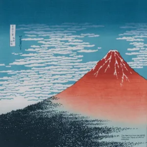 Hokusai 48 Akafuji Furoshiki